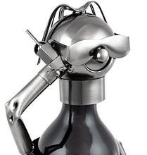 BRUBAKER bottiglia di vino titolare supporto bottiglie d' affari Oggetto Decorativo Metallo con biglietto d' auguri per vino regalo