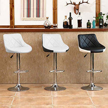 Sgabello Sgabello da bar in pelle PU, sgabelli regolabili da banco sgabelli a barre sedie a barre in pelle sintetica moderna design sgabelli a barre girevoli a gas sgabelli a gas for il contatore dell