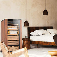BLLXMX Humidor Armadio, Deumidificazione Intelligente per Umidificazione, Controllo Tattile, Visualizzazione Digitale Dell'umidità della Temperatura