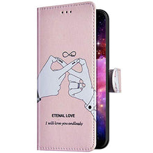 Pelle Portafoglio Cover Compatible with MOTO E5 Custodia Flip Libretto Animale Case Amore,URFEDA PU Cuoio Chiusura Magnetica Case Cover Stile Vani di Carte Coper tura Custodia per MOTO G6 Play