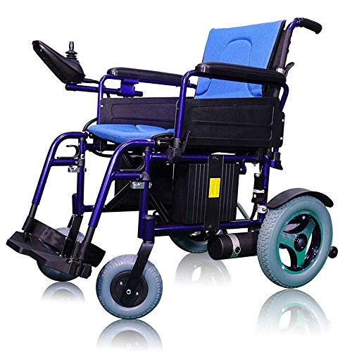 Accessori per la casa Sedia a rotelle multifunzionale Sedia a rotelle elettrica pieghevole completamente intelligente Portatile Rotante a 360% Lega di alluminio Adatto per: Anziani / Disabili (500