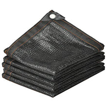 Telo Ombreggiante, Panno ombreggiante Nero con Angoli rinforzati e passacavi - 85% reticella for Tessuti oscuranti, Copertura ombreggiante for edifici for Automobili (Size : 10m x 12m)