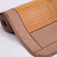 Raffreddare materasso, biancheria da letto di paglia di sonno di estate Sedili Mats Base-stuoia su due lati pieghevole casa Camera dormitorio multifunzione, 6 misure (misure: 1.5times; 2,0 m + 2 il gh