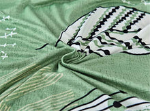 Stillshine Copridivano Elasticizzato Fantasia, Tessuto in Elasticizzato Stampa 1/2/ 3/4 Posti Nordico Poliestere Anti Acaro/Rughe/Polvere Fodera Divano Lavabile (4 Posti,Tarassaco Verde)