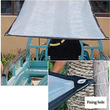 GJSN Telo Multiuso ， Telo per Esterni, Pe Vedere Attraverso il Telo Di Copertura per Telo da Esterno 110Gsm Pellicola Isolante in Plastica per Serra Telo da Campeio,Chiaro,2X7M