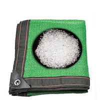 JMYSD Rete ombreggiante Parasole in Tessuto con Protezione UV per Giardino, Recinzione da Giardino, Balcone, Protezione Antivento, Protezione da Ombre, retino, Tessuto 6 Pin Verde