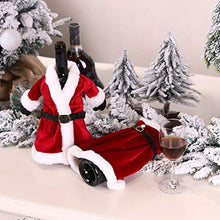 Amosfun 2pcs Decorazioni per Bottiglie di Vino di Natale Decorazioni Maglione Lavorato a Maglia Decorazioni per Bottiglie di Vino di Babbo Natale bomboniere Forniture Regali