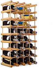 DREAMADE Cantinetta Portabottiglie in Legno Scaffale Porta Vino per 40 Bottiglie per Casa Bar Ristorante 102,5 x 24x 33cm