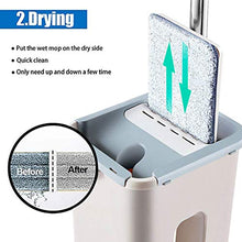 SSAYY Spray Mop Mop Piatto Mop Pavimento in Legno Non Lavato A Mano Mop Piatto Mop Pavimento in Legno Spolverino Push Mop Strumenti per La Pulizia della Casa