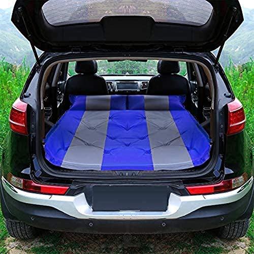 Ceiling Pendant Appoggio Auto Gonfiabile Bed Auto Automatico Materasso Gonfiabile Car Bed Aria Cuscino Letto Matrimoniale Vapore Ispessita Pieghevole Letto Materassino (Color : Blue)