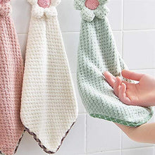 Strofinaccio Delle famiglie che non lasci residui puliscono le mani del tovagliolo di girasole Hanging Acqua assorbente asciugamano pulizia della famiglia Strumenti ad asciugatura rapida 2pcs canovacc
