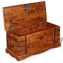 xingshuoonline baule di archiviazione in legno massiccio 90 x 40 x 40 cm