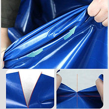 MTYLX Telo Multiuso per Esterni ， Telo, 400G / ㎡ Lenzuolo Protezione Solare Resistente Agli Strappi, Protezione Solare Resistente Agli Strappi, Teloni per Tende da Campeio,Blu,2X4M