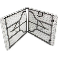 Tavolo Portatile Pieghevole Richiudibile a Valigia con Maniglia Giardino Pic Nic 180 x 75cm