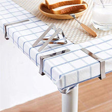Clip per tovaglia 4 Pezzi Clip per tovaglia Tavoli Cover Clip Holder Morsetti per Stoffa Picnic Wedding Party Promenade Forniture per Giardino Domestico