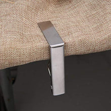 Raguso - Supporto per tovaglia in acciaio inox, clip per tovaglia da picnic