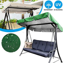 MIAOKU Tetto del Dondolo da Giardino Cuscino, Universale Ricambio Ricambi tettuccio Tetto Dondolo Copertura Superiore baldacchino, per Dondolo da Giardino