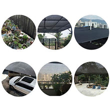 Tenda parasole in tessuto a rete, per esterni, giardino, patio, feste, protezione solare, 75% UV per balcone, schermo per la privacy, schermo a rete in HDPE