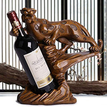LHQ-HQ Wine Rack Wine Rack Decoration Leopardo della Decorazione della casa Soggiorno Wine Rack Wine Regalo