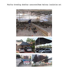 8-Pin Shading Net, Isolamento Termico Net, Rinfrescatevi Shading Net, Usato for Serra, Agricultural Shading Net.Shading Tasso 90% (Color : Black, Size : 4m*50m)