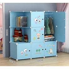 Guardaroba Semplici Bambini Armadio casa Camera da Letto Panno di plastica del Bambino del Tessuto Semplice Bagagli Moderna Hanging Assemblea Armadio XINYALAMP