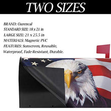 Bandiera Americana Aquila Animale Uccello Casella Postale Copre Magnetica USA Sprite Stella Giardino Cantiere Decorazione Casa Dimensioni Standard 53,3 cm x 45,7 cm