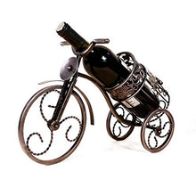 Elegante Semplicità Home Now Antica Decorazione per la Casa Retro Ferro Battuto Bicicletta Vino Portabottiglie Desktop Portico Creativo Europeo Regalo Di Nozze Ornamenti Bronzo Bello Ed Elegante, HJ