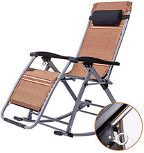 XLYYHZ Sedia a gravità Zero Sedia da Giardino reclinabile Estiva Mobili da Giardino per Esterni | Lettino Pieghevole Lettino Prendisole Regolabile Reclinabile per Cortile Soggiorno Balcone Patio Sp