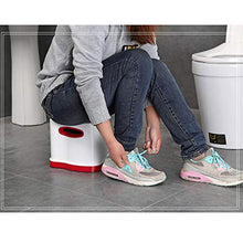 Sgabello Fisiologico WC Consigliato dai Medici per WC, Comodo e Compatto Sgabello per WC, Creativo poggiapiedi Antiscivolo