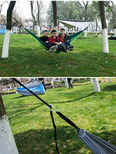 Amaca Leggera Da Esterno Portatile Leggera Paracadute Doppio Multifunzionale Campeggio Zaino Da Viaggio Spiaggia Giardino Giardino 37