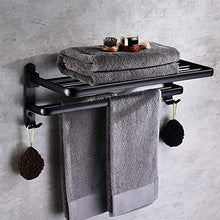GAL Ragazza Bagno Europeo in Alluminio con Struttura Nera for Il Bagno Pieghevole