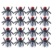 TOYANDONA 60Pcs Mosche False Giocattoli di Plastica Fly Scherzo Mosche Scherzo Giocattoli per Bomboniere Bomboniere (Nero)
