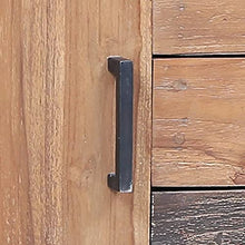 vidaXL Madia 140x30x75 cm in Legno Massello di Teak