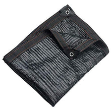 Telo Ombreggiante, 95% Sunblock Shade Cloth Net Nero Resistente ai Raggi UV - Telo da Giardino in Rete Tarp for Fiori Copertura for Piante, Serra, Fienile (Size : 4m x 6m)