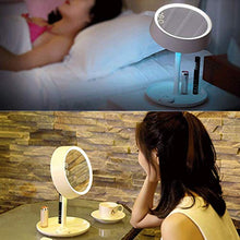 SHY Specchio per Il Trucco, Specchio per Il Trucco a LED Desktop con Luce di riempimento Intelligente Specchio di Bellezza Specchio per Principessa Specchio Portatile per