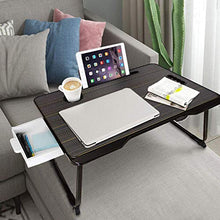 Tavolo computer-Tavolino da Divano-Tavolo da Letto-Tavolino pc Letto-Scrivania Pieghevole-Tavolino Pieghevole da Letto-Tavolo Snack-Tavolo pc