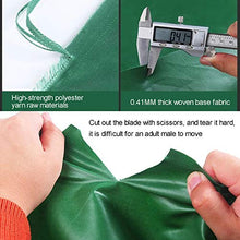 YYDE Tarpaulin Resistente, telone, telone Impermeabile, Copertura Impermeabile Impermeabile con Occhielli per mobili da Giardino, Piscina, Auto, Camion,2 x 3 m