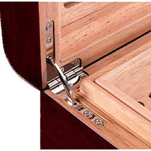 ZYING Leather Cigar Box di stoccaggio - Versatile Forte Resistente all'Uso di Tenuta buona Cigar Humidor Cigar Box (Color : Brown)