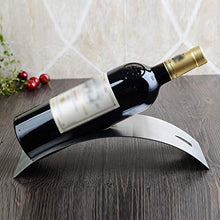 LHQ-HQ Wine Rack Bottiglia di Vino Rack Desktop Vino dell'Acciaio Inossidabile Rack Bar Semplice Bottiglia di Vino Rack personalità casa Wine Rack Decoration