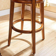 HYY-YY Moderno Bar Sgabelli Set Bars Cucina Contatori caffè Decorazione del Salone Retro Bar Sgabelli Classico Bar in Legno Sedia Girevole Bar Sedia con Schienale Vestito da Cucina e casa Sgabelli