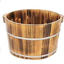 Vasca Per Pediluvio, Vasca Per I Piedi In Legno Massaggio Per La Salute Vasca Per I Piedi Che Aumenta In Modo Durevole Idromassaggio Massaggio Plantare Spa Sauna Bagno (dimensioni : 240mm)