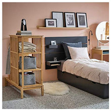 IKEA 304.394.76 - Armadio aperto con porta scorrevole, in bambù