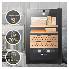 EVEN Cedar Humidor Cigar Cooler con capacità di 400 sigari, Controllo della Temperatura Intelligente, Raffreddamento Dual-Core