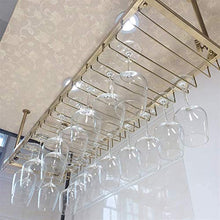 Leifeng Tower Classico Wine Rack Europeo Bar Hanging Rack, Oro Ferro battuto Altezza Regolabile Bancone Raffreddamento del Vino, può Appendere Bicchieri di Vino Multipla