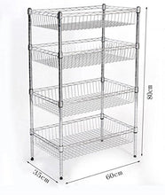 &ripiano di stoccaggio Cremagliera della cucina della pentola di rifinitura della cucina dello scaffale della frutta e della verdura Scaffale di finitura
