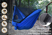 Boundless Voyage Amaca da Campeggio Ultraleggera da Viaggio per Esterni 2 Persone con Amaca da Giardino Zanzariera capacità di carico 200 kg Includi Cinturini per amache BV1033