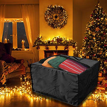 Borsa per Cuscino con Cerniera, Oxford Borsa da Giardino Grande Borsa da Giardino, Custodia Impermeabile per Cuscini di Seduta per mobili - 81x81x61cm