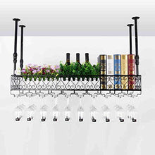 BLMDX scaffale porta bicchieri di vino, portabicchieri di vino, portabicchieri di vino, portabicchieri da vino, scaffale per bicchieri di champagne (dimensioni: 60 x 25 cm)