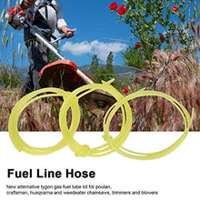 Rockyin 1.5 Metri 3 diametri del Tubo Tubo Carburante Benzina Tubi Fit for Poulan, Artigiano, Husqvarna