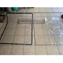 Telo MYAN Impermeabile, Telone Protezione per Esterno Plastica Antipioggia Antipolvere Tenda con Occhielli Giardino Hutch Copertina, Personalizzabile (Color : Clear, Size : 1.9M X 1M)